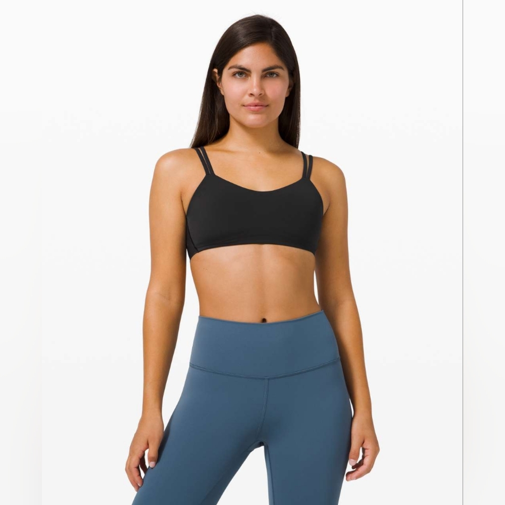 Lululemon Like a Cloud Bra *Light Support, B/C Cup Black 4 6 - Picture 2 of 8